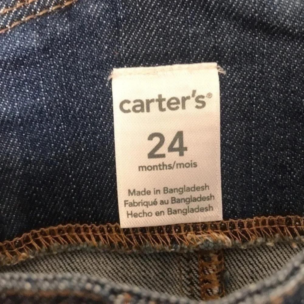 Carter’s Demin Dress 24 months fabric blend